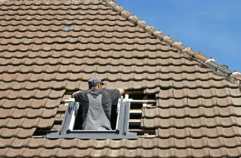Pose de velux - Villemade